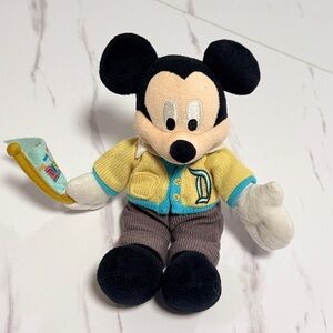 Mickey Mouse 9” Plush 50th Anniversary Disney Disneyland 2005 vintage